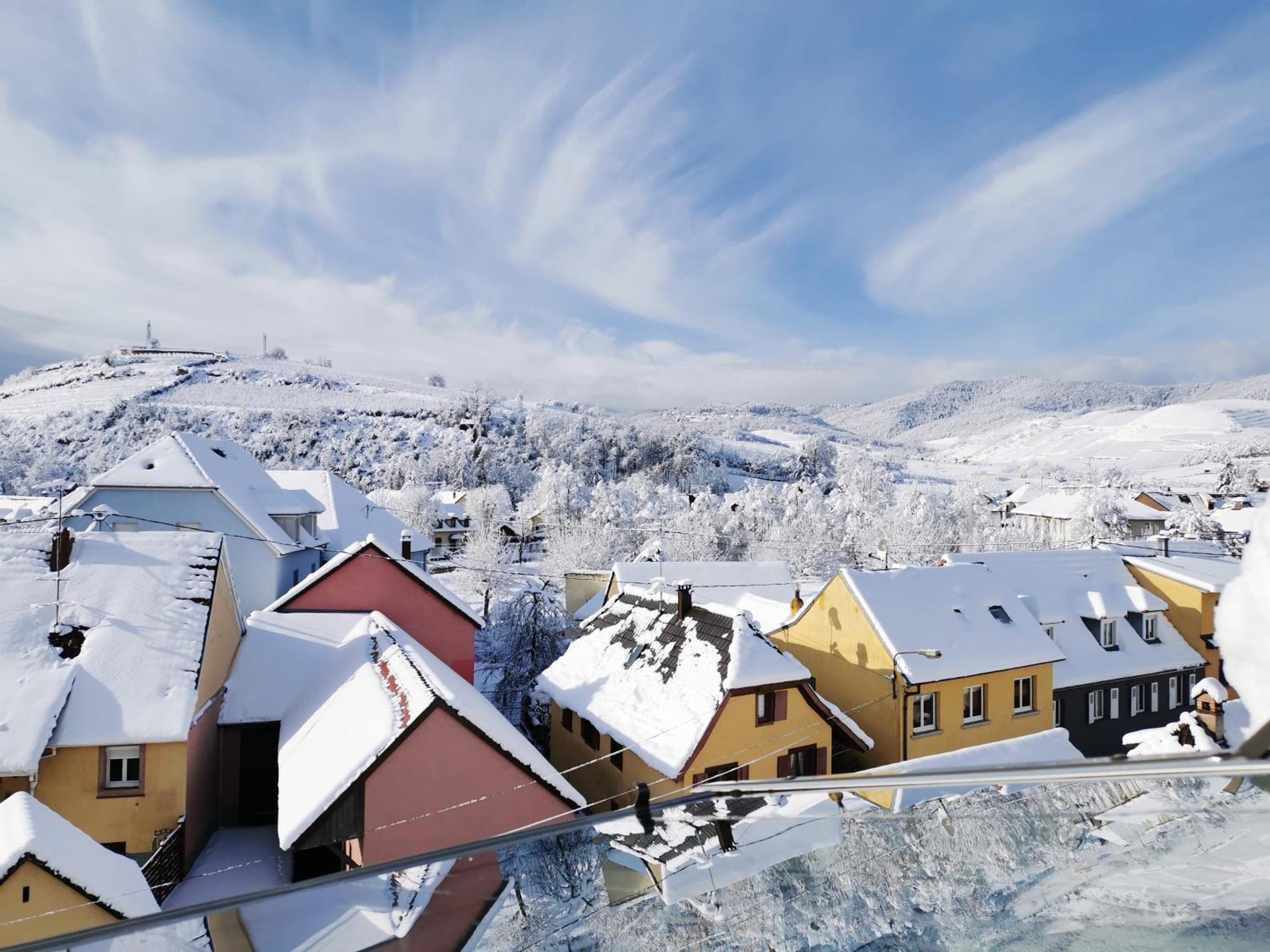 Entre Ville Et Vignes - Gite Classe 3 Etoiles Ингерсайм Экстерьер фото